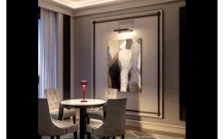 Twiggy Batterilampa 26cm 2700/3000K Röd IP54