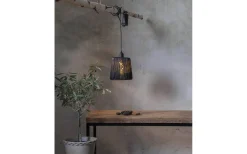 Star Trading Twine Batteridriven Lampa 15cm Svart IP44* Utomhusdekorationer|Taklampor Utomhus