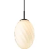 Twist Fönsterlampa 23cm Opal/Svart