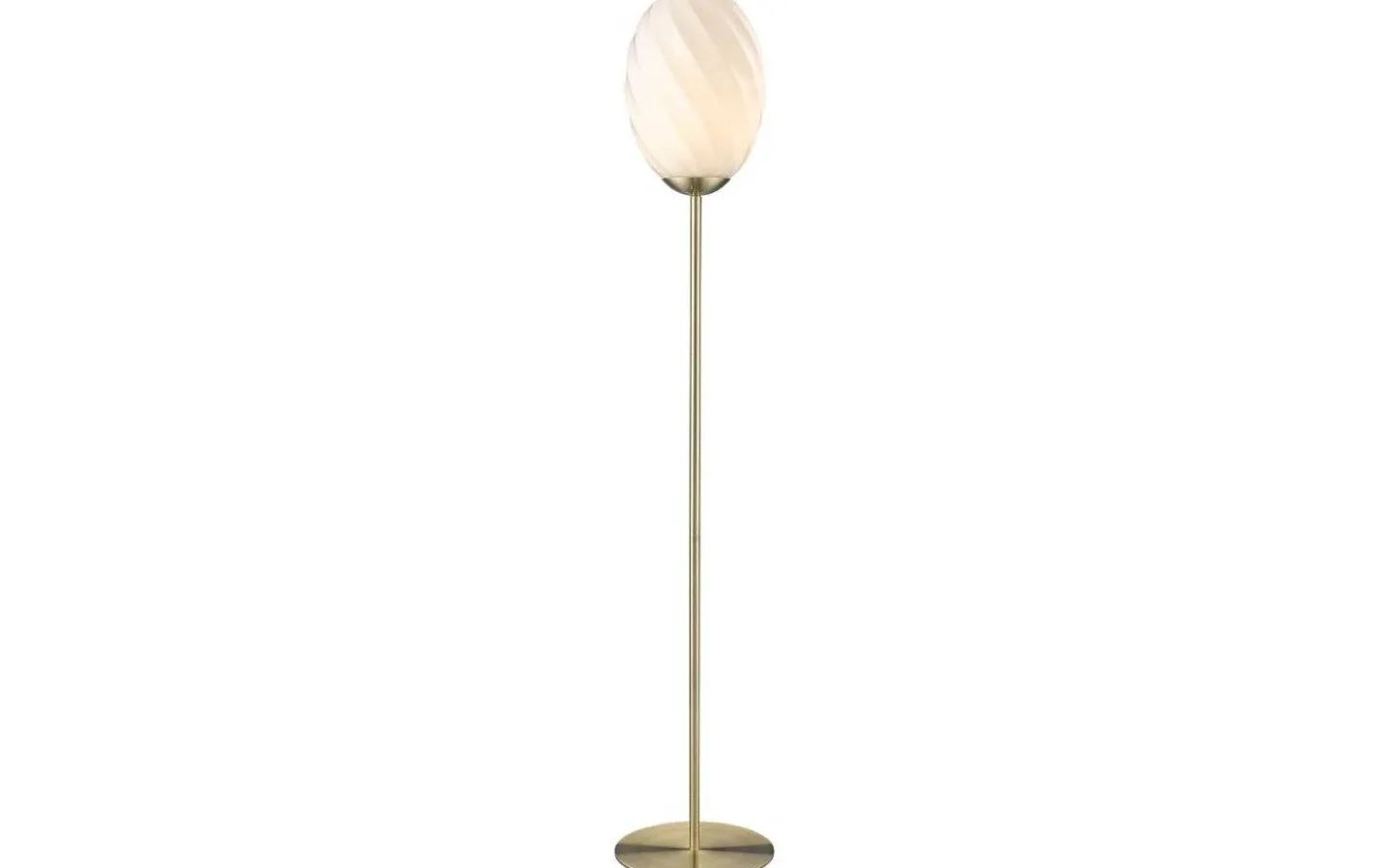 Halo Design Twist Golvlampa 145cm Mässing/Opal* Golvlampor