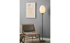 Halo Design Twist Golvlampa 145cm Svart/Opal* Golvlampor