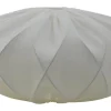 Hallbergs Twister Elips Takskärm Ø65cm Linne Vit* Takskärmar