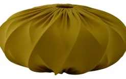 Takskärmar<Hallbergs Twister Elips Takskärm Ø50cm Stretch Guldgul Lyx