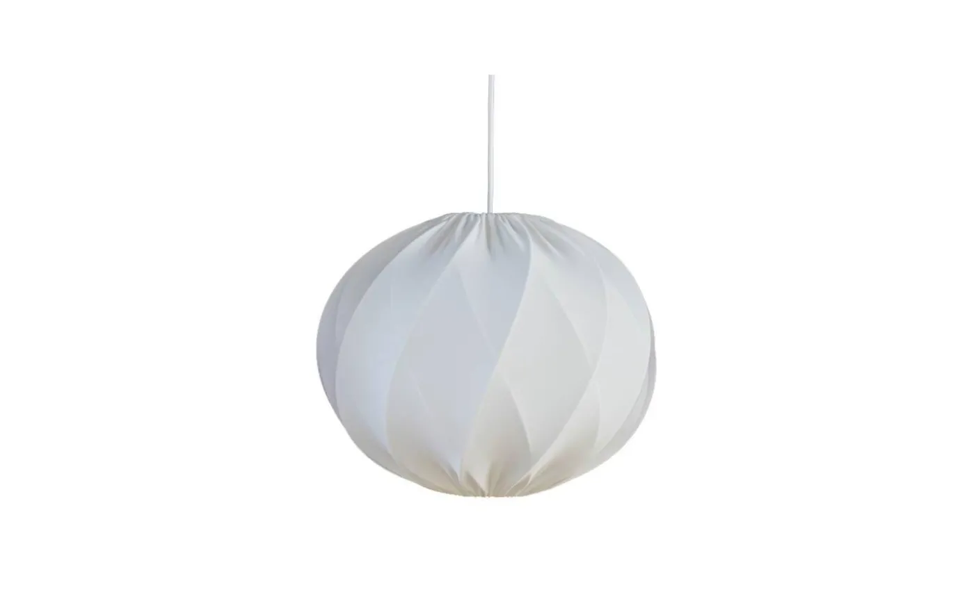 Twister Lampskärm 50cm Stretch Vit