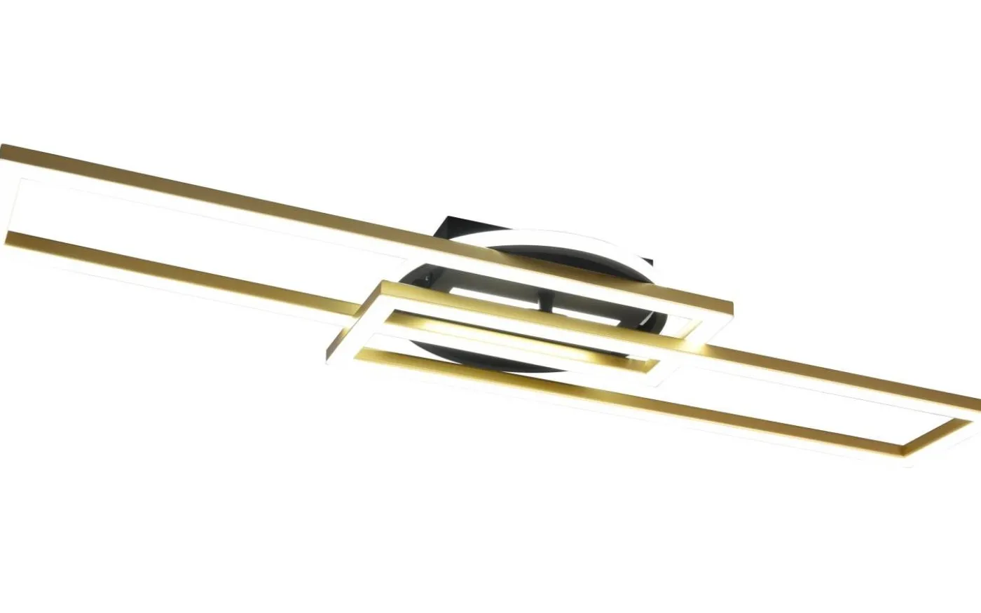 Twister Plafond LED matt mässing/matt svart