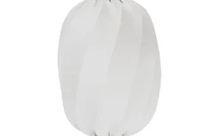 Takskärmar<Hallbergs Twister Takskärm Oval Ø40cm Stretch Vit Lyx