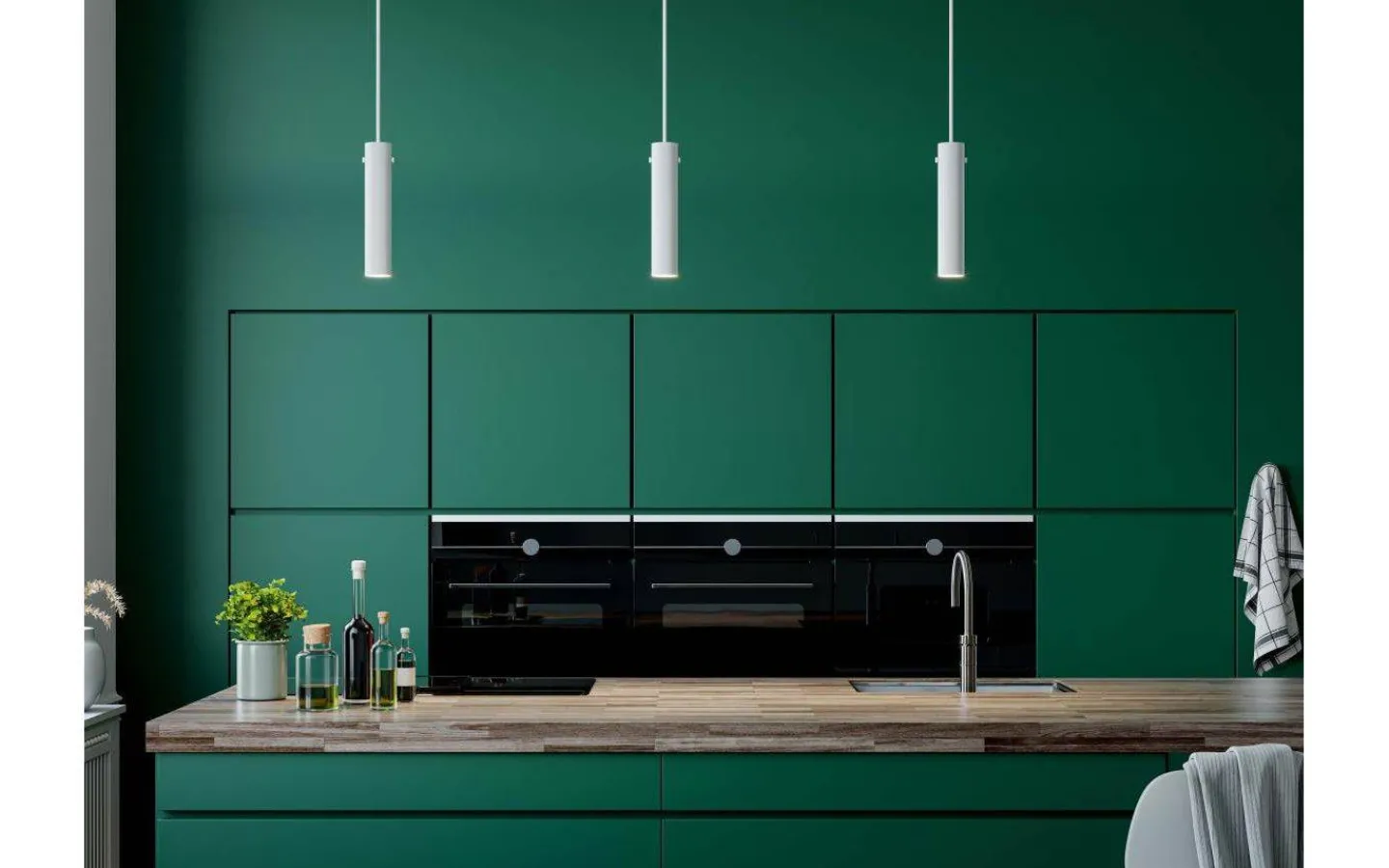 Belid Tyson Fönsterlampa 6x30cm Vit* Fönsterlampor|Sladdställ Med Sockel