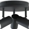 Runda Takspotlights|Takspot Med 3 Lampor<Belid Tyson Spotlight 3L 25cm Svart