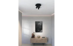 Runda Takspotlights|Takspot Med 3 Lampor<Belid Tyson Spotlight 3L 25cm Svart