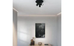 Runda Takspotlights|Takspot Med 3 Lampor<Belid Tyson Spotlight 3L 25cm Svart