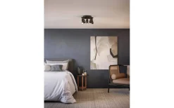 Runda Takspotlights|Takspot Med 3 Lampor<Belid Tyson Spotlight 5L 29cm Svart