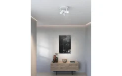 Belid Tyson Spotlight 3L 25cm Vit* Runda Takspotlights|Takspot Med 3 Lampor