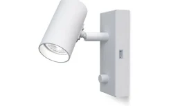 Belid Tyson Vägglampa USB Höger Vit* Läslampor