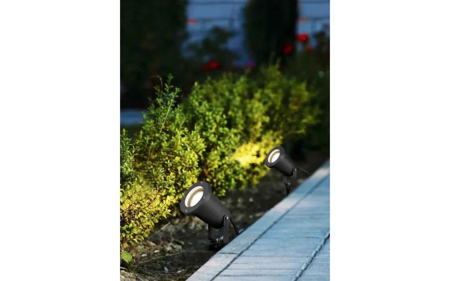 Markbelysning<Trio Lighting Ubangi Spotlight GU10 antracit IP65