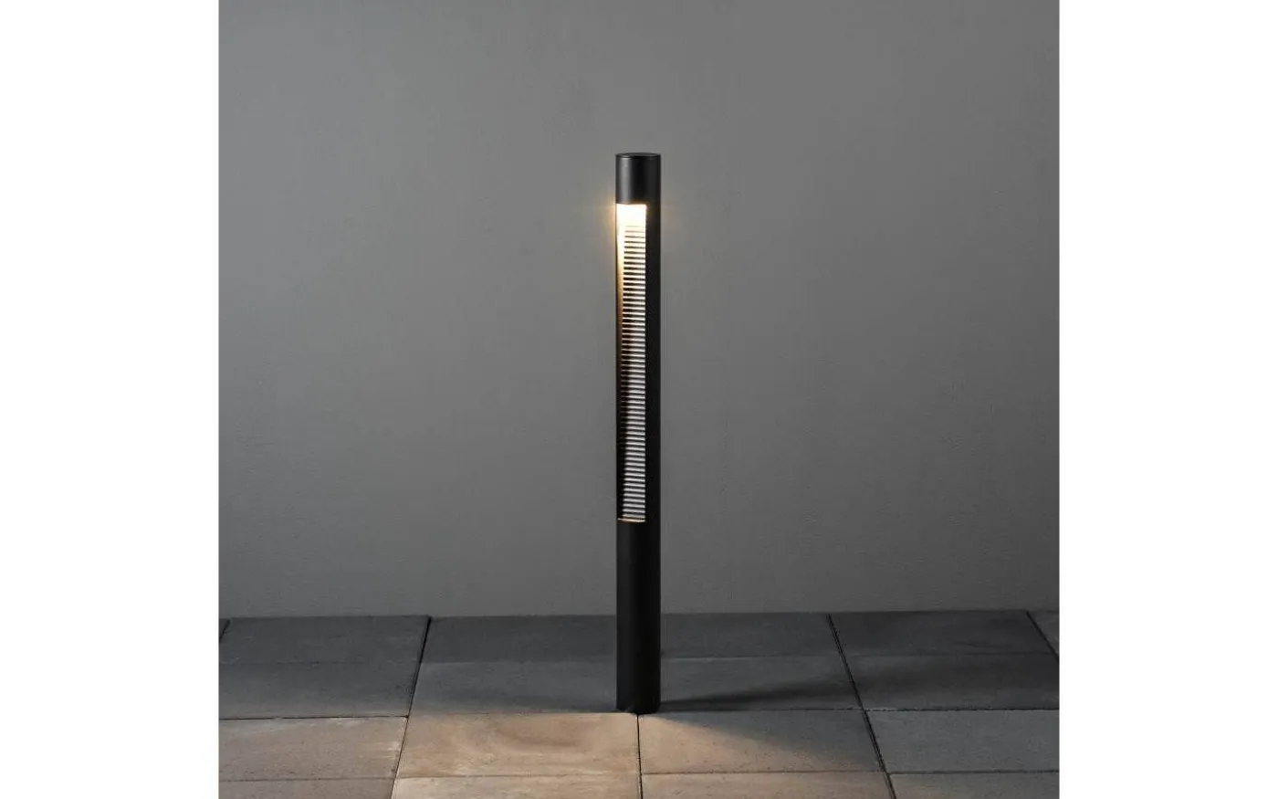 Udine Pollare LED 2x6W 3000K 97cm Svart IP65