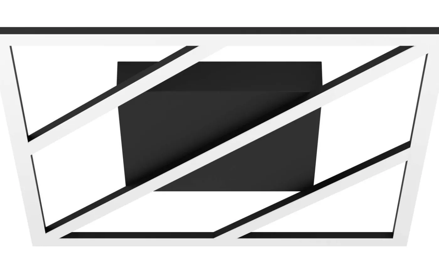 Ulisano Plafond 42cm LED 3000-6500K 21W med Fjärrkontroll Svart