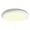 Badrumslampor Tak|Plafonder<Halo Design Ultra Light Plafond Ø24cm LED 3-Steg DIM Minne 3000K 1250lm 15W(100W) Vit IP54