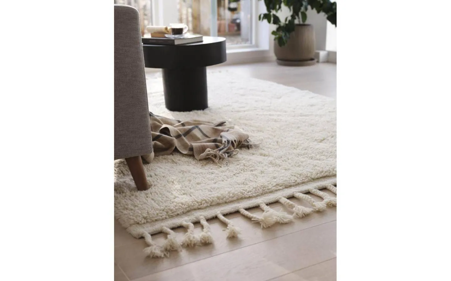 Svanefors Uma Ullmatta Offwhite 170x240cm* Ullmattor