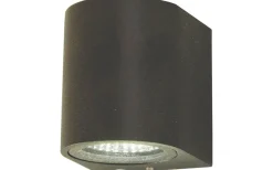 Upp Eller Nedljus Lampor|Vägglampor Utomhus<Aneta Union Vägglampa 1L 3W LED Mörkgrå IP54