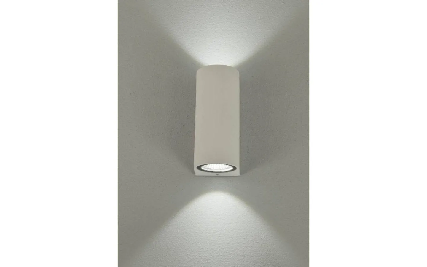 Aneta Union Vägglampa 2x3W LED Vit IP54* Upp & Nedljus Lampor