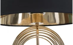 Mauro Ferretti Unity Bordslampa 53,5cm Guld/Svart* Bordslampor