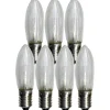 E10 Led Jullampor|E10 Led Jullampor<Star Trading Universal LED E10 10-55V 5lm 2100K 7-Pack