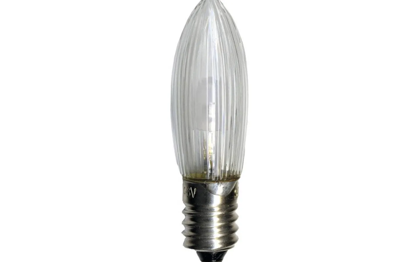 Star Trading Universal LED E10 10-55V 5lm 2100K 3-Pack* E10 Led Jullampor|E10 Led Jullampor