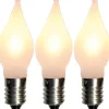 Star Trading Universal LED E10 10-55V 0,2W Romance Frost 3-Pack* E10 Led Jullampor|E10 Led Jullampor