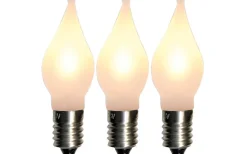 Star Trading Universal LED E10 10-55V 0,2W Romance Frost 3-Pack* E10 Led Jullampor|E10 Led Jullampor