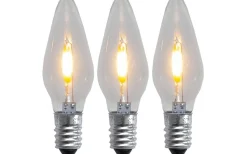 Star Trading Universal LED Filament E10 23-55V 5lm 1900K 3-Pack* E10 Led Jullampor|E10 Led Jullampor