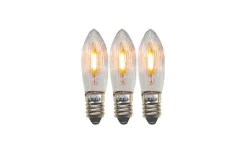 E10 Led Jullampor|E10 Led Jullampor<Star Trading Universal LED Filament E10 14-55V 3lm 2100K 3-Pack
