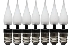 Universal LED Ljuslåga E10 14-55V 4lm 2300K 7-Pack