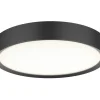 Badrumslampor Tak|Plafonder<Halo Design Universal Plafond Ø43cm LED 3-Steg DIM 3000K 2880lm 36W(250W) Svart IP44
