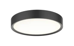 Badrumslampor Tak|Plafonder<Halo Design Universal Plafond Ø43cm LED 3-Steg DIM 3000K 2880lm 36W(250W) Svart IP44