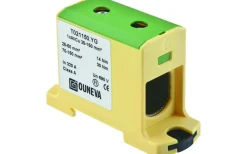 Normkomponenter<Malmbergs Universalplint, AL/CU, OTL, 25-150 mm², Grön/gul