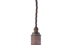 Upphäng U17 Brun kabel, Antik