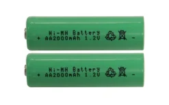 Batterier|Batterier Till Solcellslampor<Star Trading Uppladdningsbara AA-batteri 1,2V 2000mAh Ni-MH 2-pack