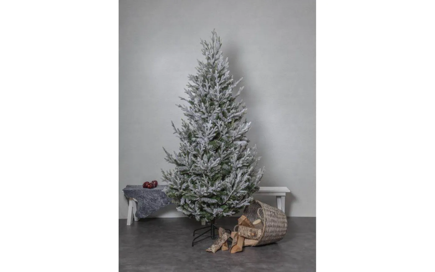 Uppsala Konstgran Med Snö 210cm