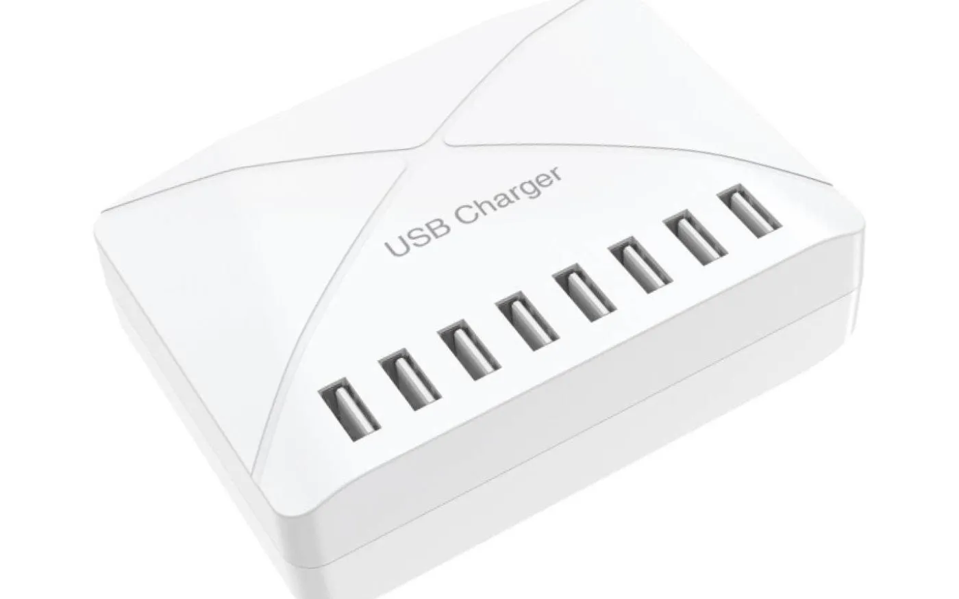 USB Laddare med 8 Portar