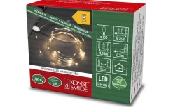 Julpynt Inomhus<Konstsmide USB Ljusslinga 4,95m Varmvit