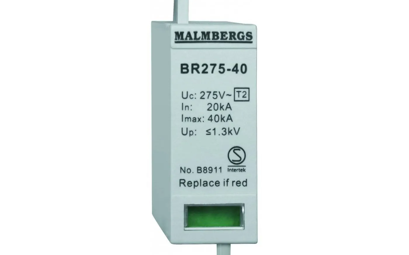 Utbytespatron till överspänningsskydd, 275V
