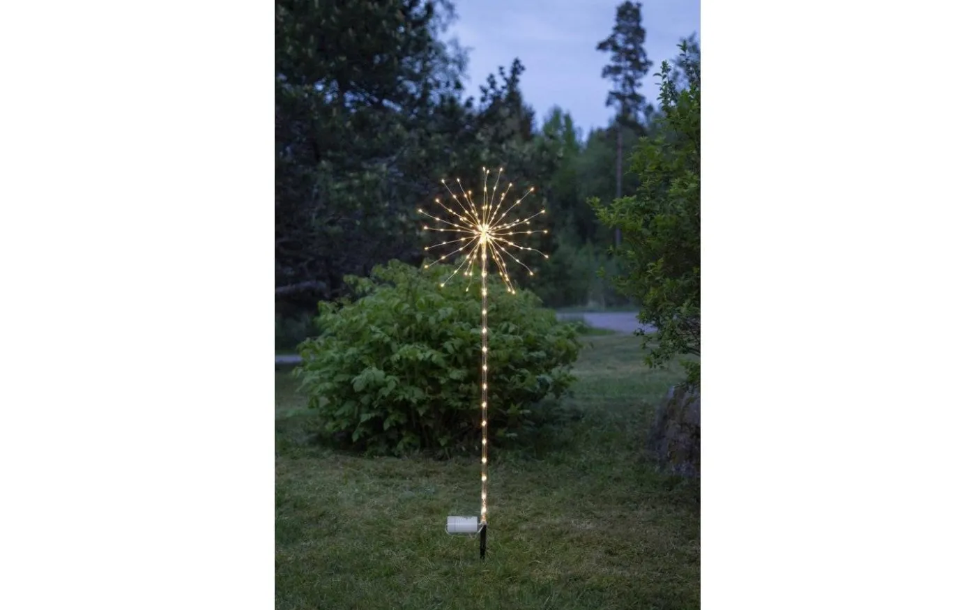 Utomhusdekoration Firework Batteridriven 1m