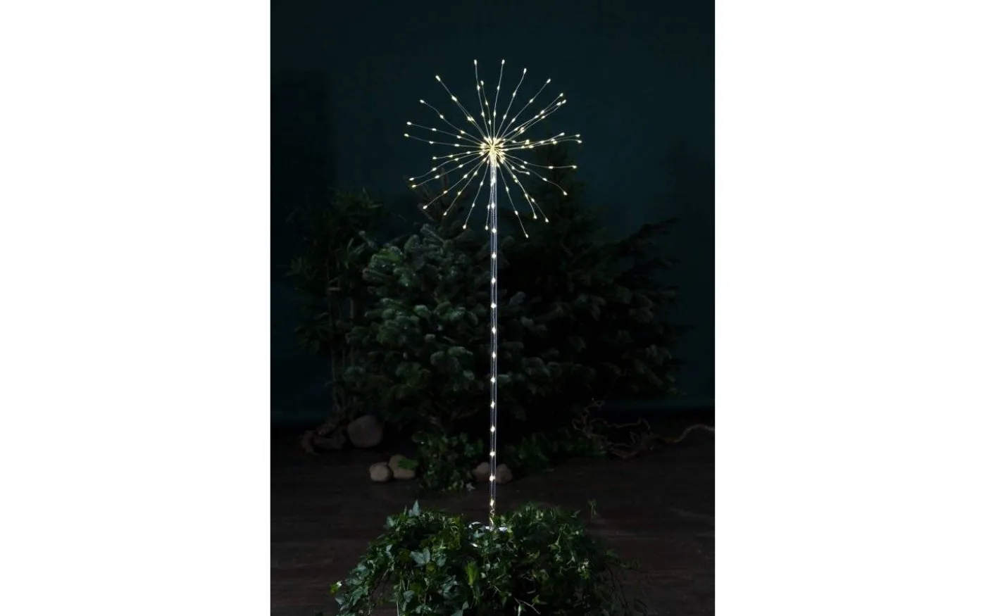 Utomhusdekoration Firework Batteridriven 1m