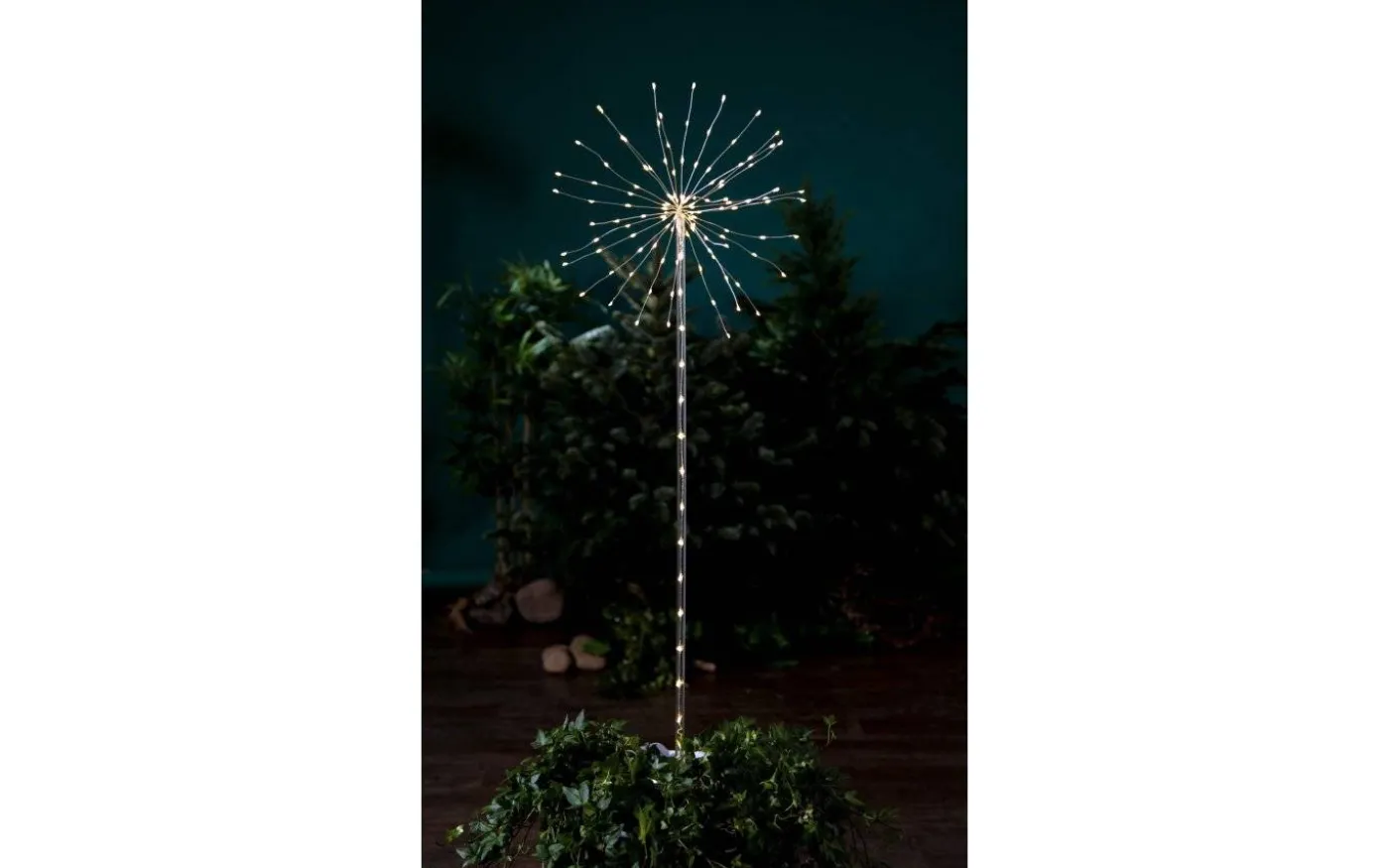 Utomhusdekoration Firework Batteridriven 1m