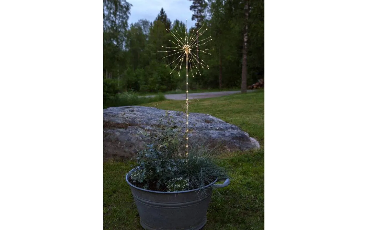 Utomhusdekoration Firework Batteridriven 1m