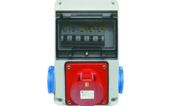 Cee,Skarvkabel,Central,Dimmrar<Malmbergs Uttagscentral Mini, 16A, IP44