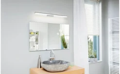 Eglo Vadumi Spegelbelysning 78cm LED 4000K 15W Krom IP44* Badrumslampor Vägg