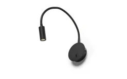 Rendl Vale Vägglampa 66cm 3000K 150lm 3W LED Svart* Läslampor
