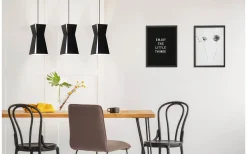 Avlånga Taklampor<Eglo Valecrosia Taklampa 84cm Svart