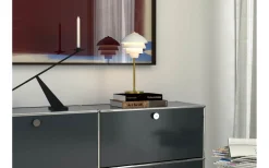 Valencia Bordslampa 41cm Vit/Mässing